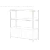MDF office cabinet Veteli