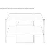 Modular office cabinet made of MDF Zdralovi