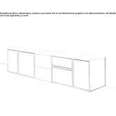 Modular sideboard Banff