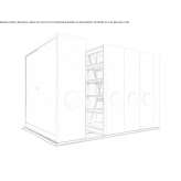 Compact file cabinet Miquelon