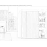 Modular office cabinet with sliding doors Menderes