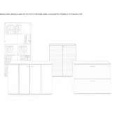 Modular office cabinet Sarmede