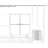 Acrylic office cabinet Mirsid