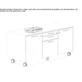 Acrylic office cabinet Mirsid