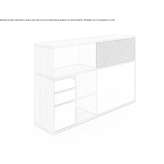 Inverted combination cabinet Kenn