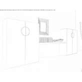 Office cabinet with hinged doors Ratibor