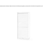 Tall office cabinet with blinds Bavigne