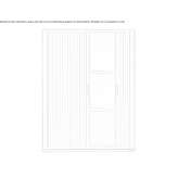 Tall, slab office cabinet with blinds Oberding