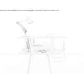 Office shelves made of solid wood Zaraysk