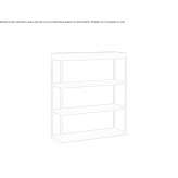 Open aluminum shelf Cojocna