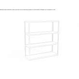 Open aluminum shelf Cojocna