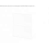 Open office shelves made of melamine-coated chipboard Prat