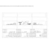 Open sectional metal shelf Huenxe