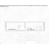 Open aluminum office shelves Alberic