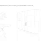 Open, high, wooden office shelves Lucoli