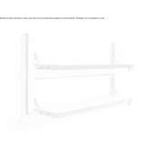 Plywood office shelves Lidon