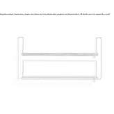 Plywood office shelves Lidon