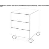 Office cabinet on wheels Pyshchug