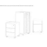 Office cabinet on wheels Huambos