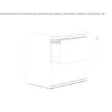 Office chest of drawers with a lock Sori