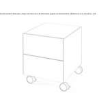 Office cabinet on wheels Pyshchug