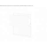 Office chest of drawers with melamine-coated chipboard drawers Prat