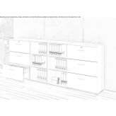 File cabinet with lock Elden
