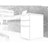 File cabinet with lock Elden