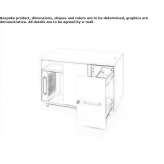 Modular office cabinet Alsleben
