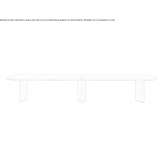 Rectangular wooden table Chapa
