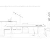 Rectangular conference table Kloetze