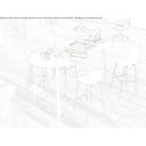 High conference table Dinar