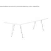 Rectangular conference table Cluis