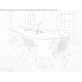 Oval conference table with cable management system Granvin