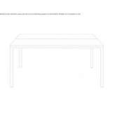 Rectangular conference table Bexbach