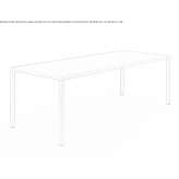 Rectangular stone table Hartop