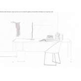 Rectangular table Rakamaz