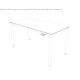Multiplex desk with electric drive Kuyvozi