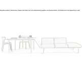 Conference table/seating bench Alsenz