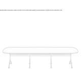 Wooden veneer table Panka