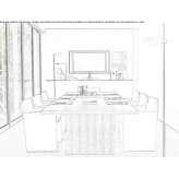 Rectangular conference table Vzmorye