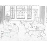 Folding conference table Prenzlau