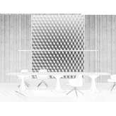 Oak conference table with cable management system Huascato
