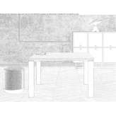 Conference table with cable management system Mirsid