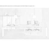 Rectangular conference table Huelamo
