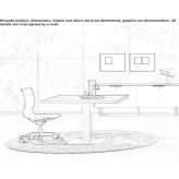 Conference table made of melamine-coated chipboard Nanaimo