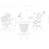 Wooden conference table with cable management system Naklo