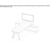 Oak conference table Fondi