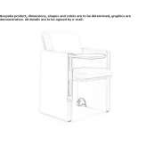 Training chair with writing tablet Reingers