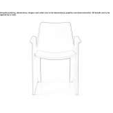 Training chair with writing tablet Fiaes